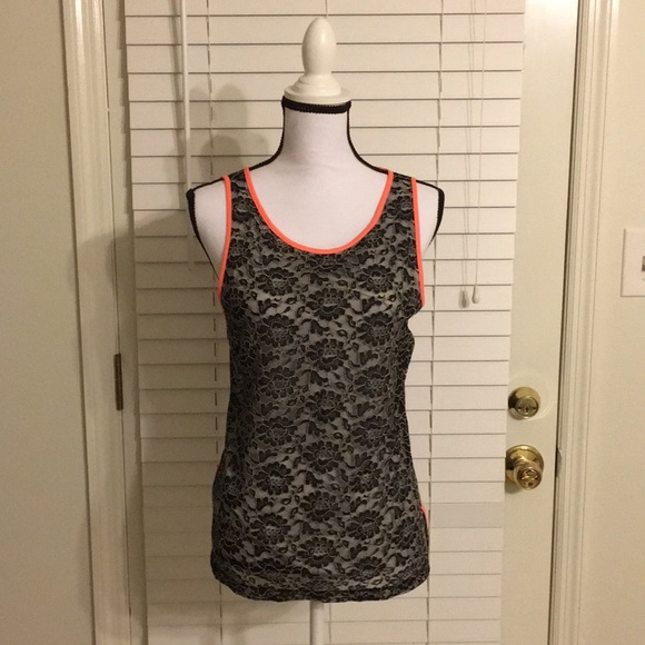Banana Republic Tops - Banana Republic Black Lace Tank